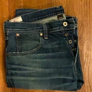 Wallace and Barnes Selvedge Denim.  Made in the USA